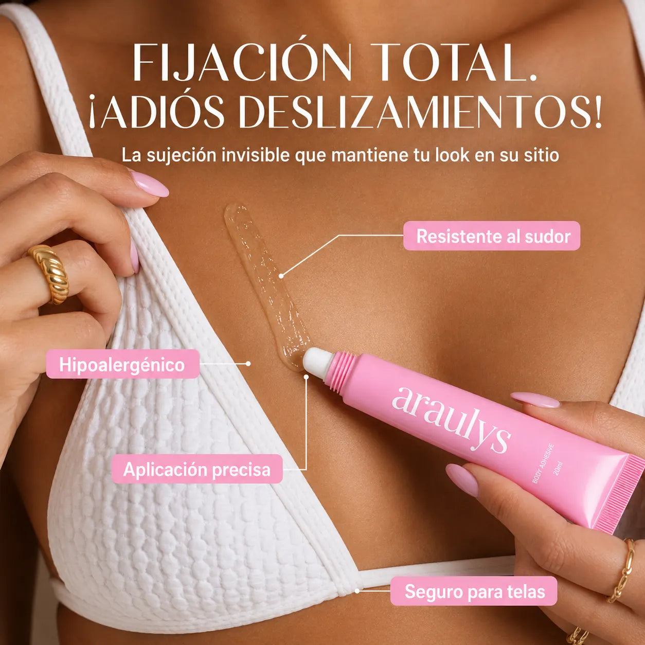 Araulys Hold · Pegamento Body Invisible