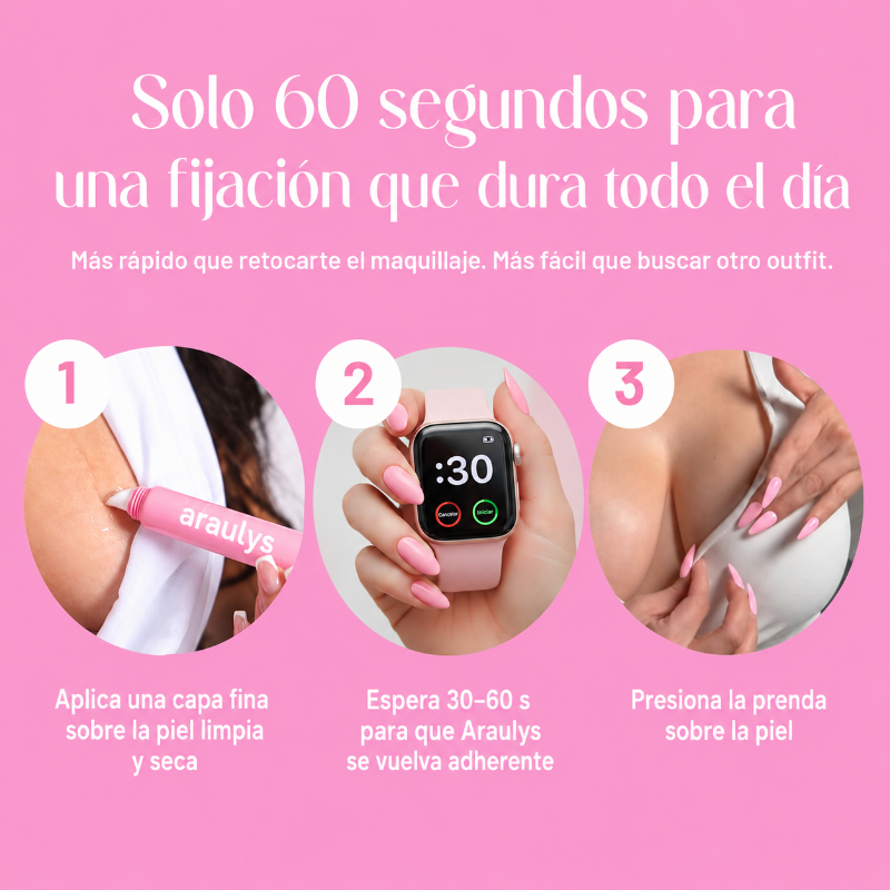 Araulys Hold · Pegamento Body Invisible