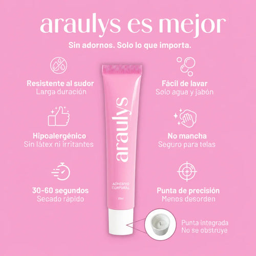 Araulys Hold · Pegamento Body Invisible