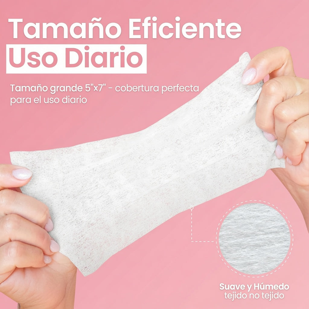 Toallitas Removedoras Araulys · Quita-Adhesivo Suave