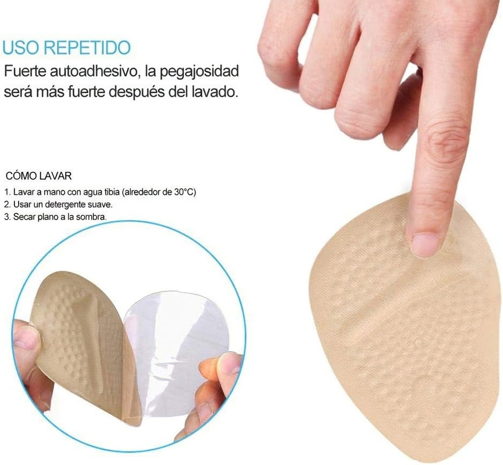 Almohadillas de Gel para Tacón Araulys · Anti-Ampollas