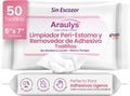 Toallitas Removedoras Araulys · Quita-Adhesivo Suave
